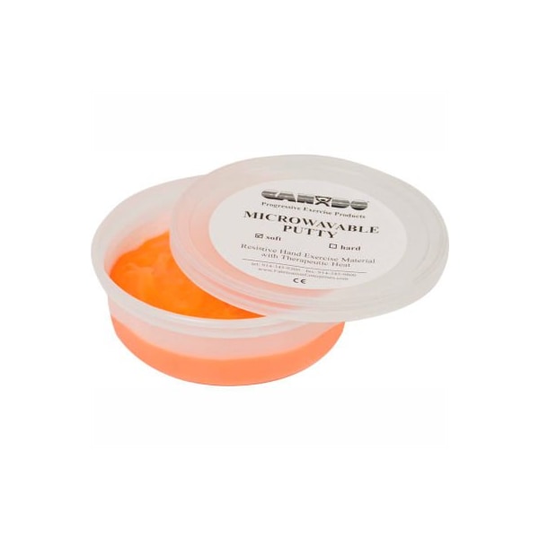 Theraputty Microwaveable Exercise Putty, Soft, Orange, 4 Ounce